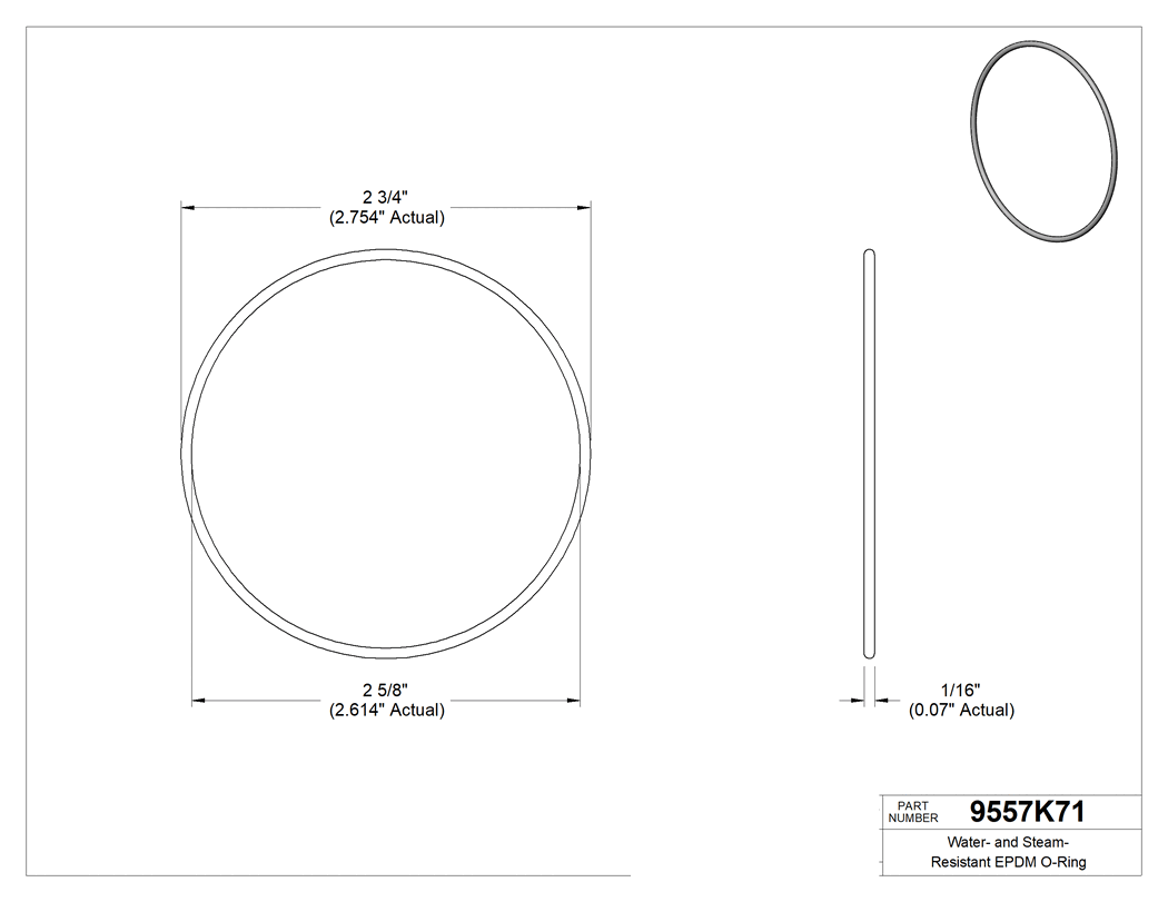 Technical drawing - 9557K71